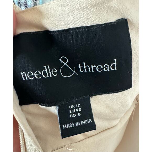 Needle & Thread Women’s Vintage Lace Wedding Dress/Gown Size 8 - Picture 6 of 14